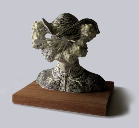 The Admiral's Headache - Commandeur | 2018 | 17 x 17 19 cm | edition of 10 | PLA 3D print